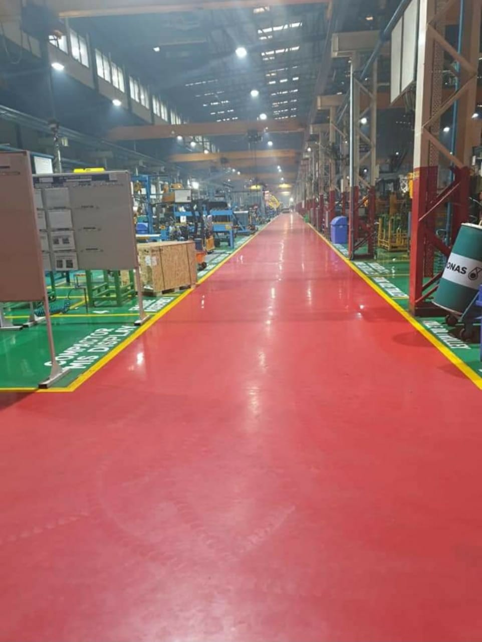 Chemical Resistant Epoxy Flooring Service AM Constrotech
